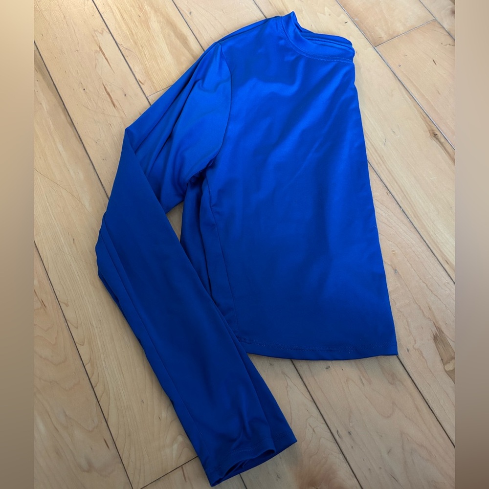 Women’s Blue Born Primitive Cropped Long sleeve